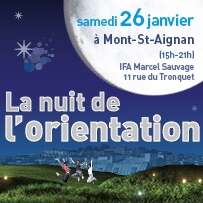 Nuit de l'Orientation 2019 à Mont-Saint-Aignan