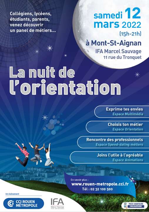 Nuit de l'Orientation : choisis ton métier !