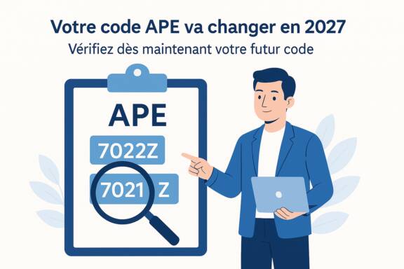 Votre code APE va changer en 2027 – Vérifiez dès maintenant votre futur code