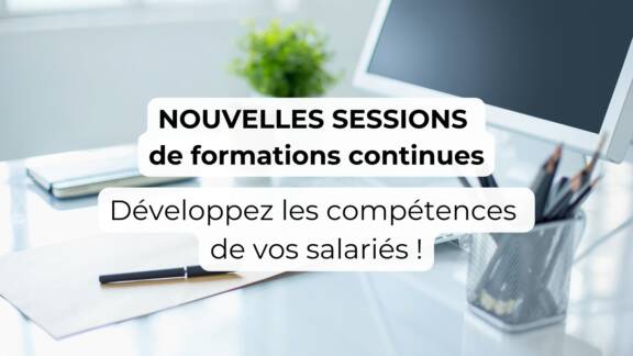 NOUVELLES OPPORTUNITES DE FORMATION CONTINUE