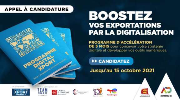 NOUVEAU ! Programme Digital XPORT : Boostez vos exportations par la digitalisation