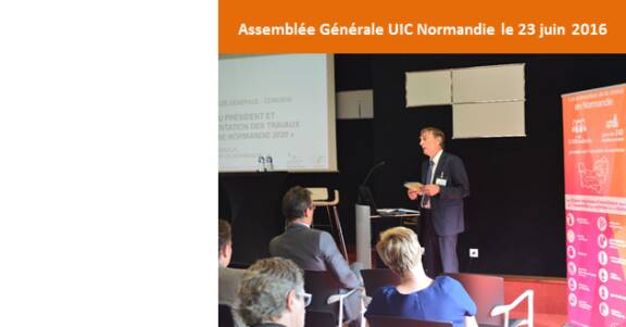 Assemblée Générale de l'UIC Normandie