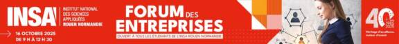 Forum des entreprises à l'INSA de Rouen